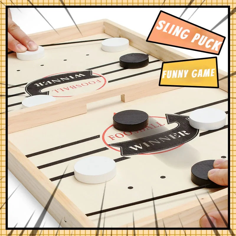 Juego de Mesa de Puck Rápido – Hockey de Escritorio