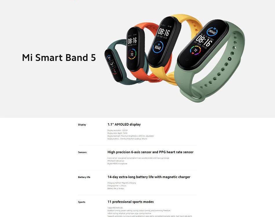Xiaomi Mi Band 5