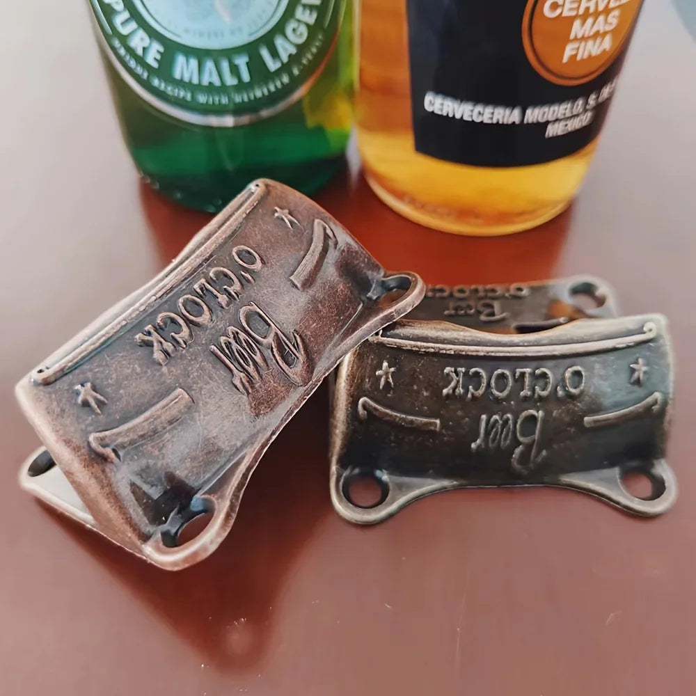 Abridor de botellas Cervezas retro de pared