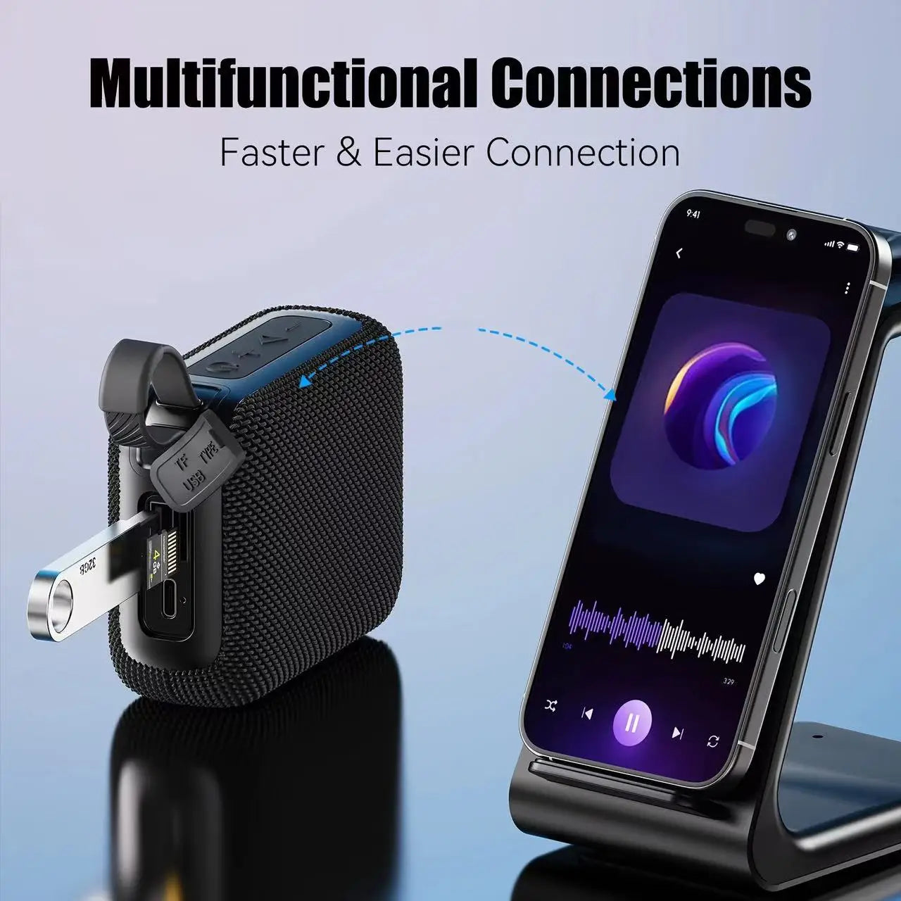 Altavoz Bluetooth TWS 10W