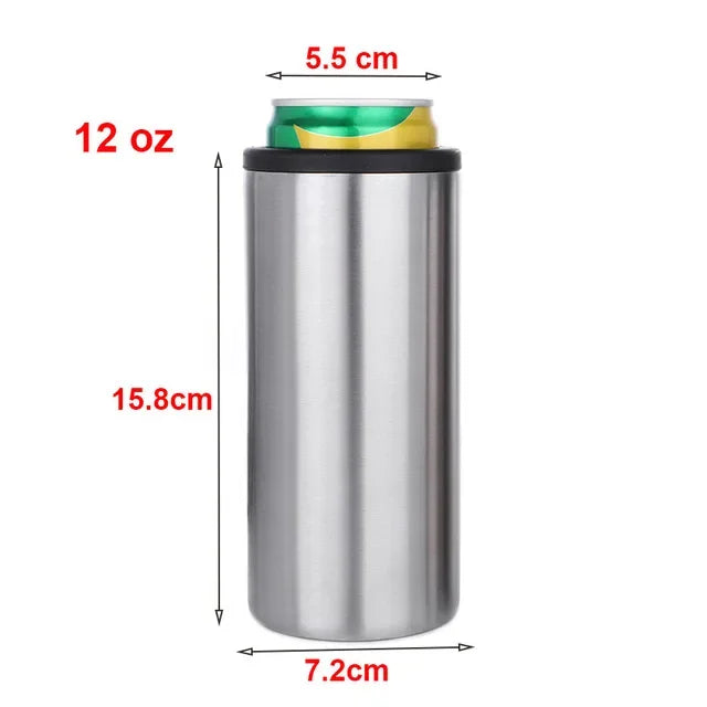 Enfriador de Botellas de Cerveza de Acero Inoxidable 12 OZ