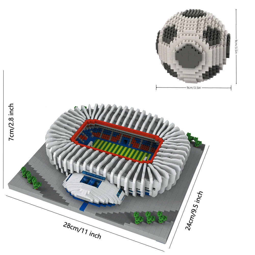 Set de Construcción Balón y/o Estadio Adulto