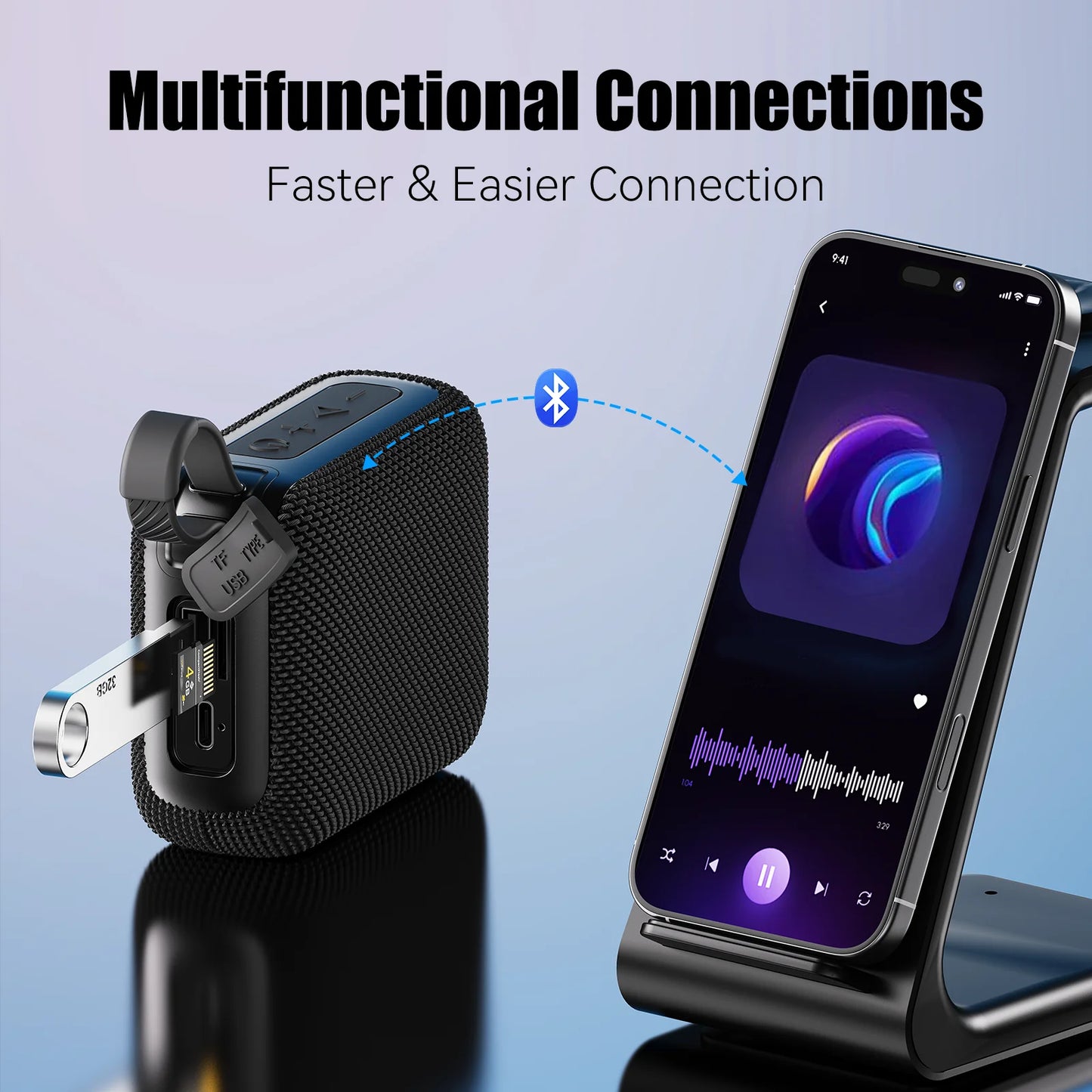Altavoz Bluetooth TWS 10W
