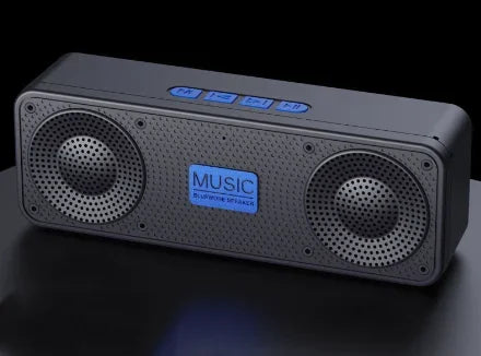 Altavoz Bluetooth Portátil S18 con Subwoofer y Radio FM – 1200mAh