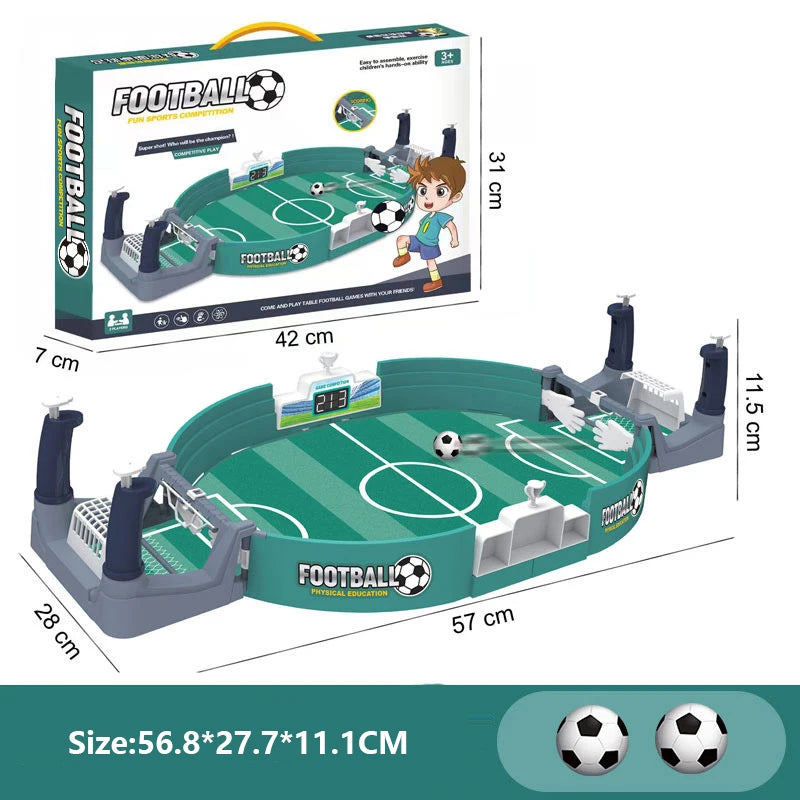 Juego de Mesa de Fútbol Portátil para Niños y Familias