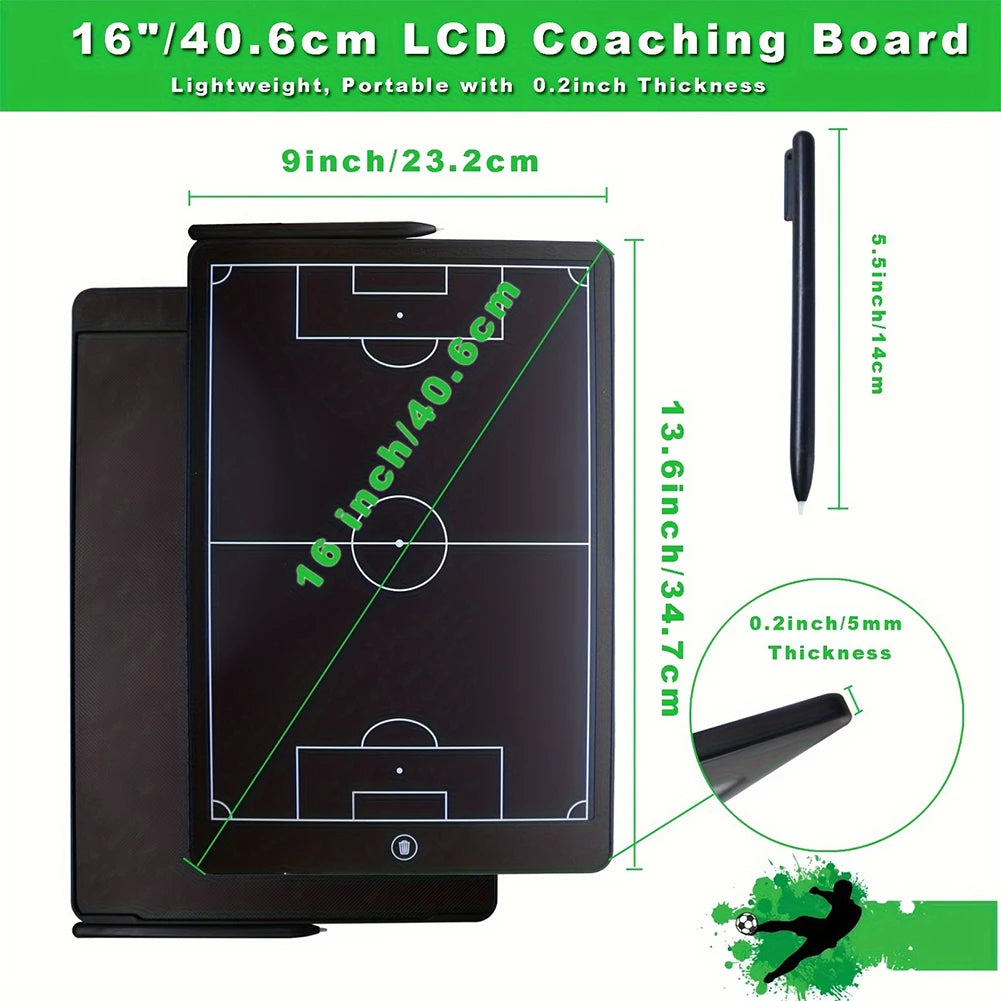 Tablero Digital LCD de Entrenamiento para Fútbol 16