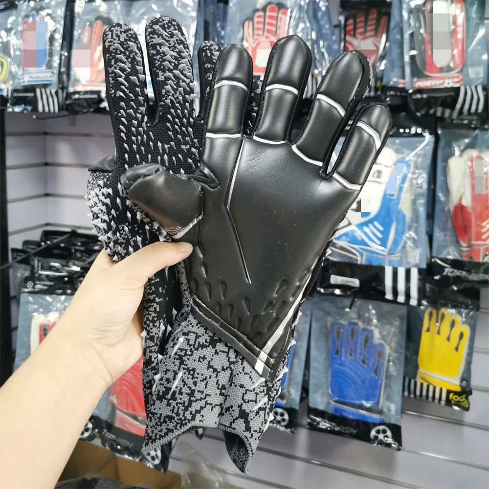 Guantes de Portero de Fútbol Profesional – Antideslizante, Protección Dedos
