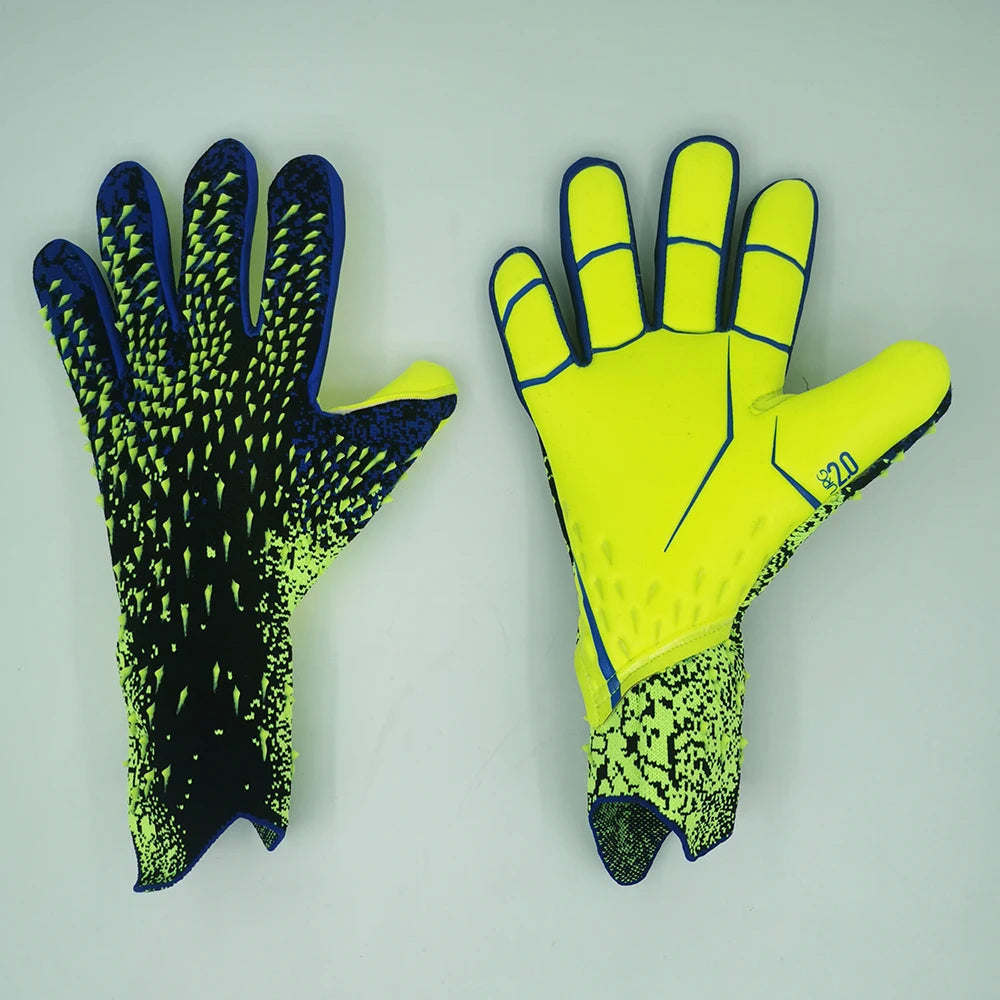 Guantes de Portero de Fútbol Profesional – Antideslizante, Protección Dedos