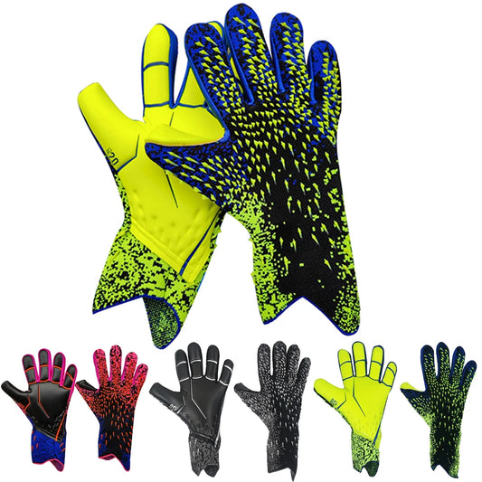 Guantes de Portero de Fútbol Profesional – Antideslizante, Protección Dedos