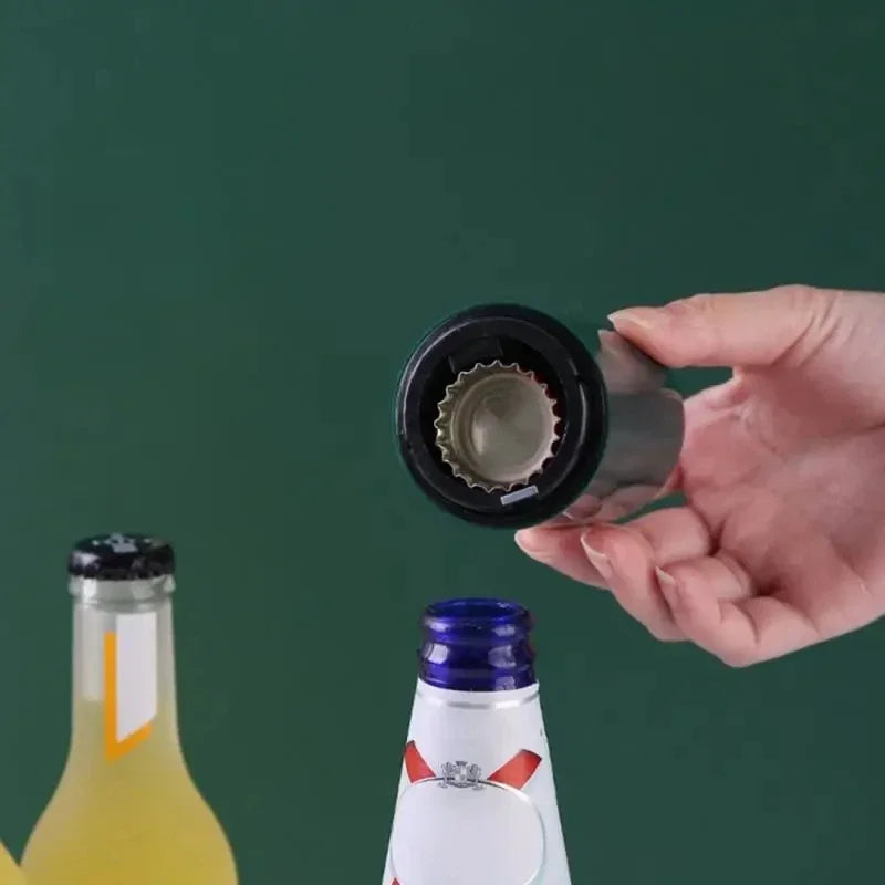 Abridor de Botellas Magnético de Acero Inoxidable