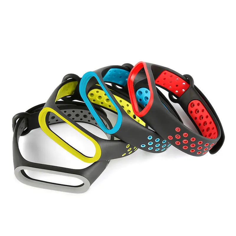 Correa transpirable para Xiaomi Mi Band 3, 4, 5, 6, y 7