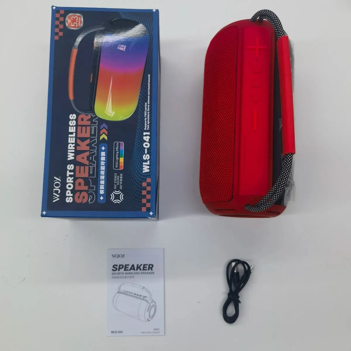 Altavoz Bluetooth Portátil 30W LED y Subwoofer Inalámbrico – IPX7 Impermeable