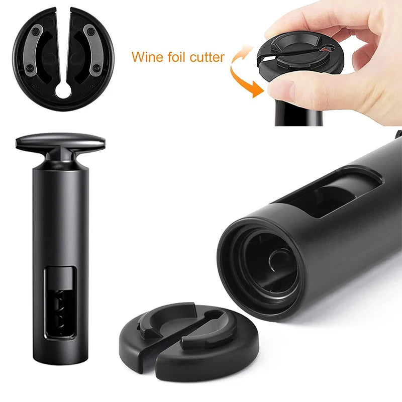 Abridor de Vino Creativo Manual – Sacacorchos Profesional de Acero y ABS