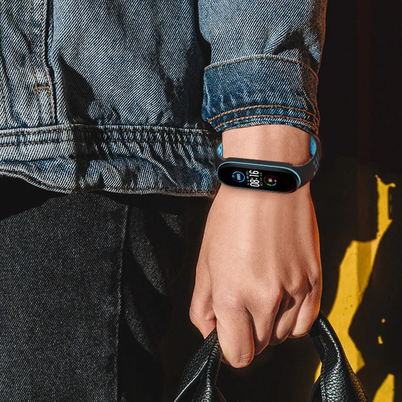 Correa transpirable para Xiaomi Mi Band 3, 4, 5, 6, y 7