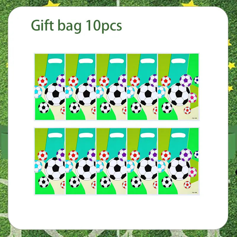 Set de Decoración de Cumpleaños de Fútbol