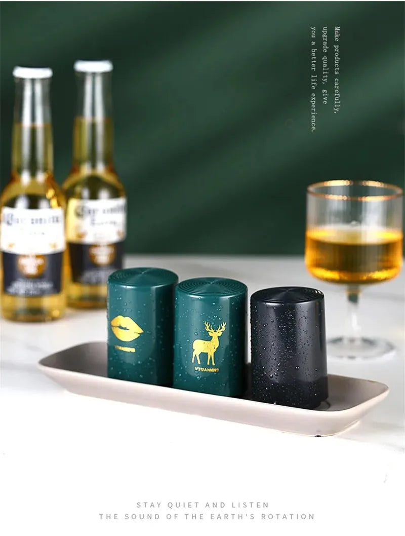 Abridor de Botellas Magnético de Acero Inoxidable