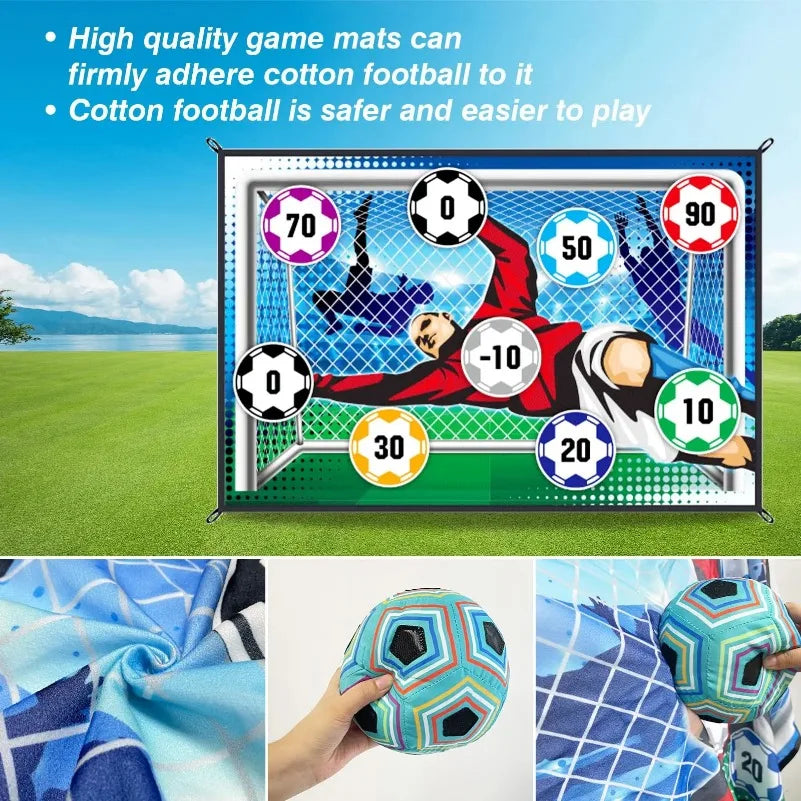 Juego de Alfombrillas de Fútbol para Niños