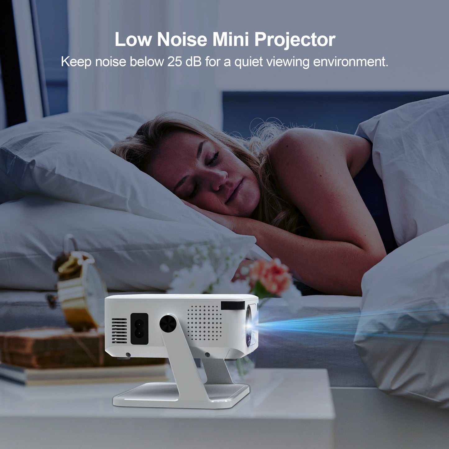 Mini Proyector HD 720P Xnano – Android 11, WiFi6 y Bluetooth 5.2