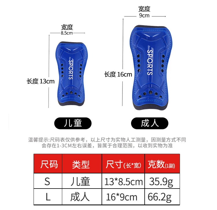 Protector de Pantorrilla para Fútbol para Niños y Adolescentes