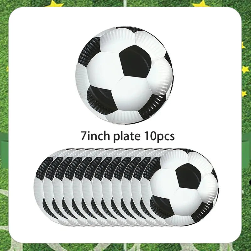 Set de Decoración de Cumpleaños de Fútbol