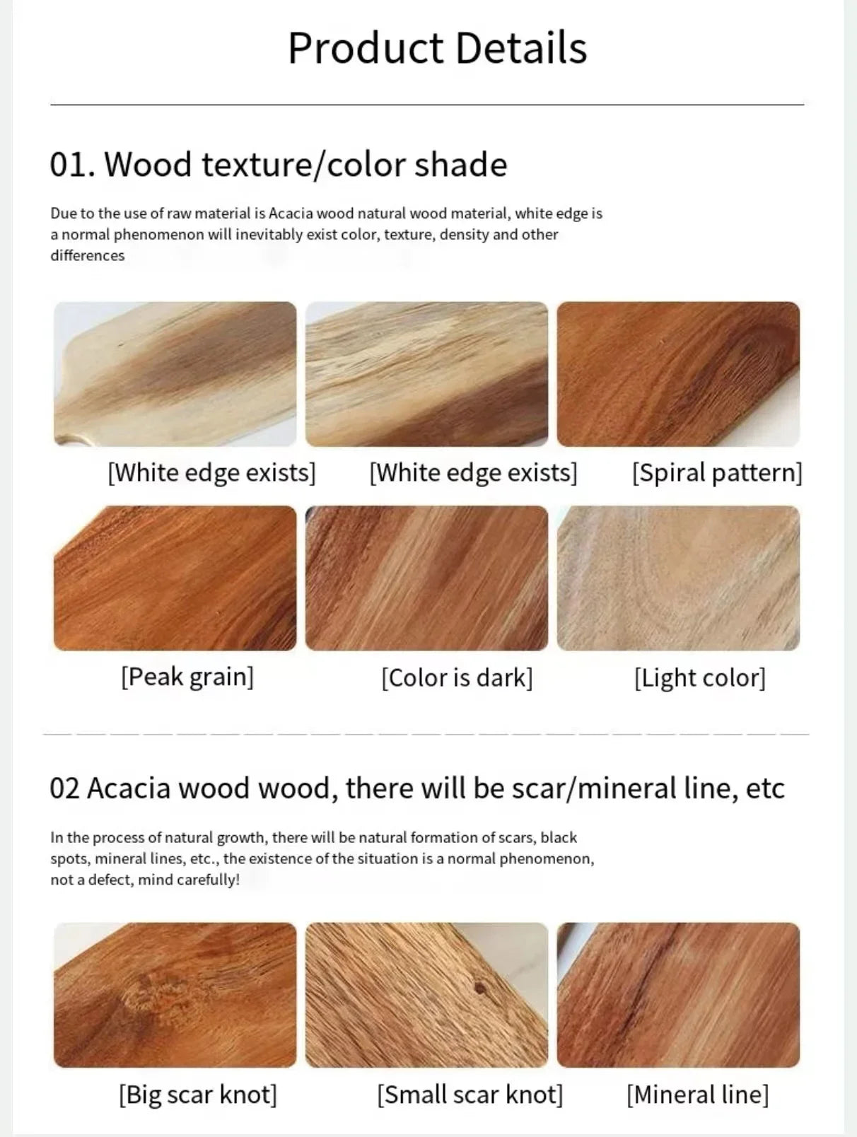 Tabla de Cortar de Madera – Multiuso 1.3 cm