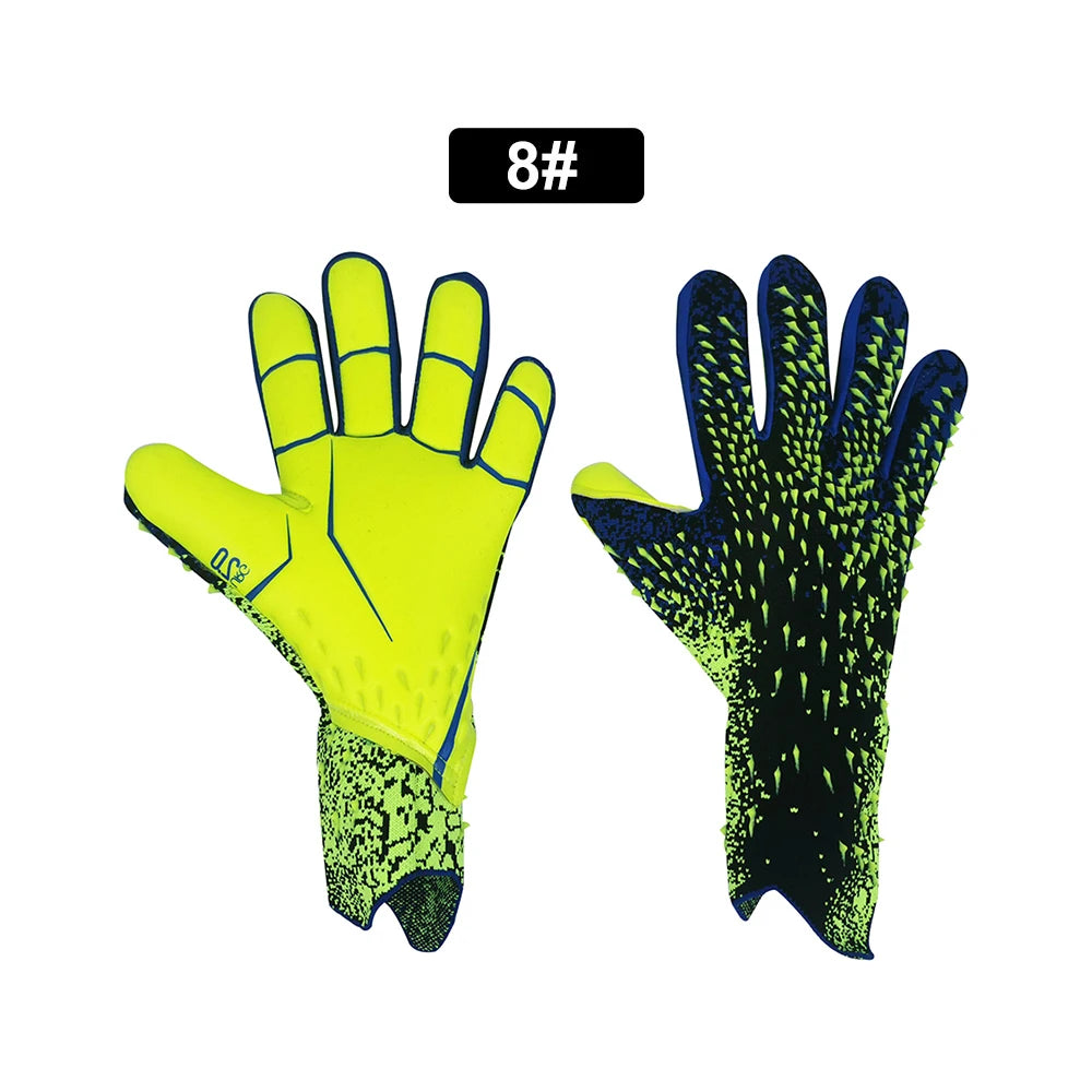 Guantes de Portero de Fútbol Profesional – Antideslizante, Protección Dedos
