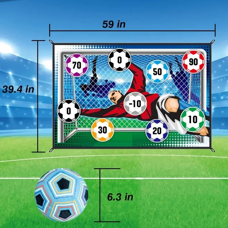 Juego de Alfombrillas de Fútbol para Niños