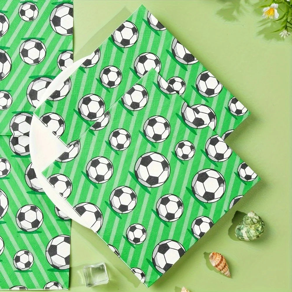 Set Futbolero para Cumpleaños – Platos, Vasos y Más