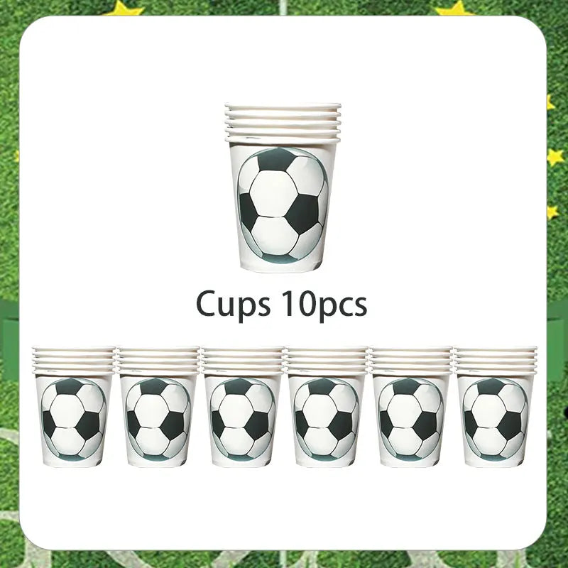 Set de Decoración de Cumpleaños de Fútbol