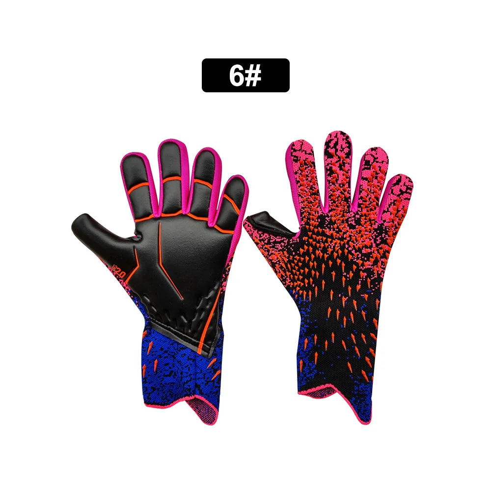 Guantes de Portero de Fútbol Profesional – Antideslizante, Protección Dedos