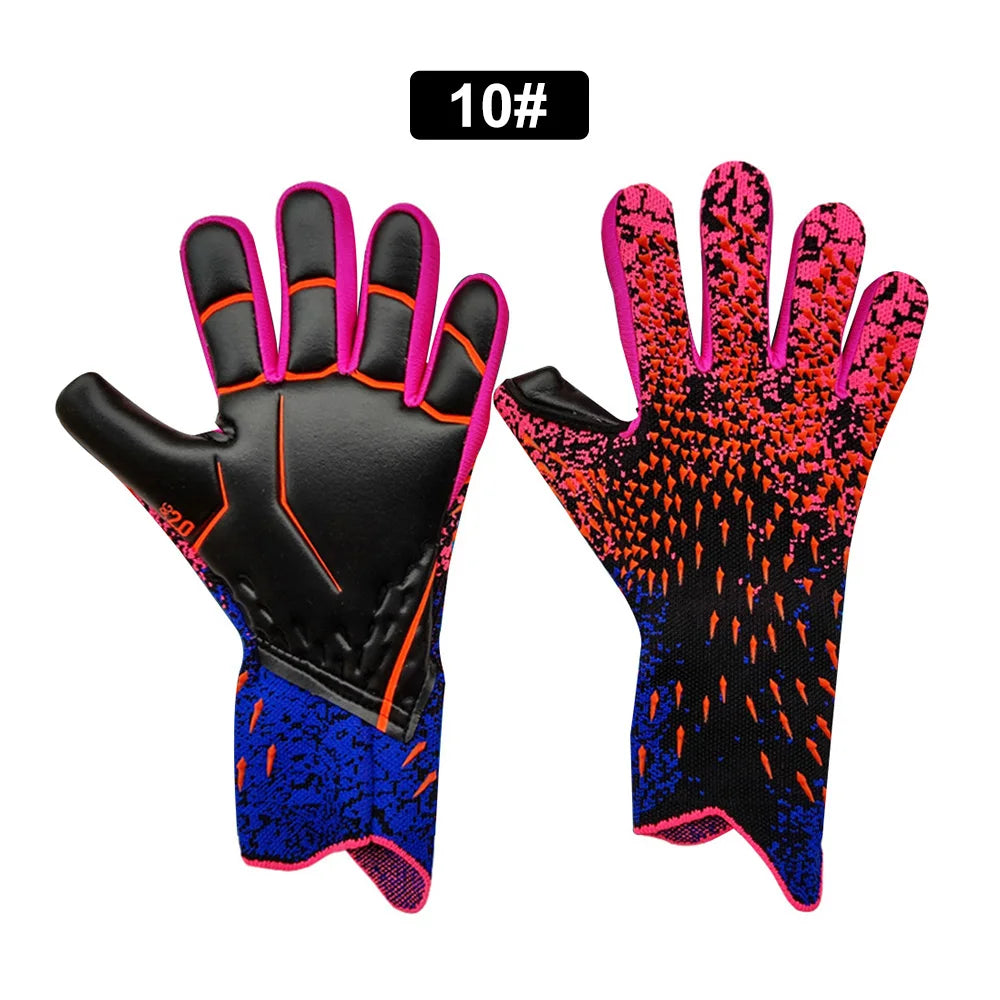 Guantes de Portero de Fútbol Profesional – Antideslizante, Protección Dedos