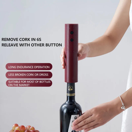 Abridor de Botellas de Vino Eléctrico Automático