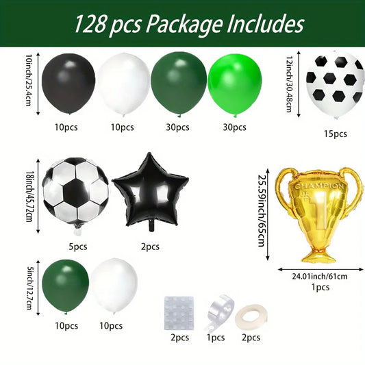 Kit Arco de Globos Fútbol x128 – Fiesta