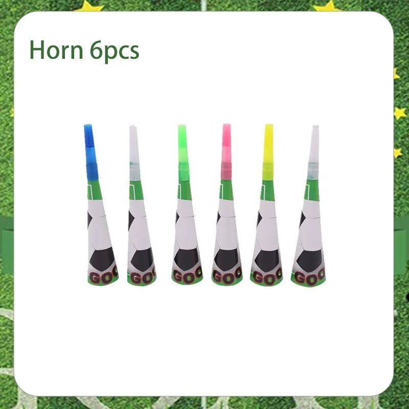 Set de Decoración de Cumpleaños de Fútbol