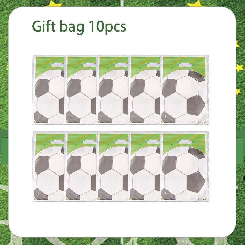 Set de Decoración de Cumpleaños de Fútbol