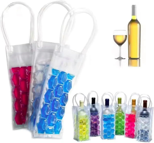 Enfriador de Gel para Botellas de Vino y Champán – Reutilizable y Portátil