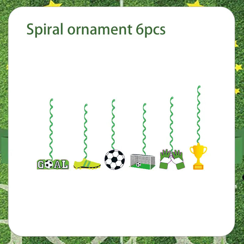 Set de Decoración de Cumpleaños de Fútbol