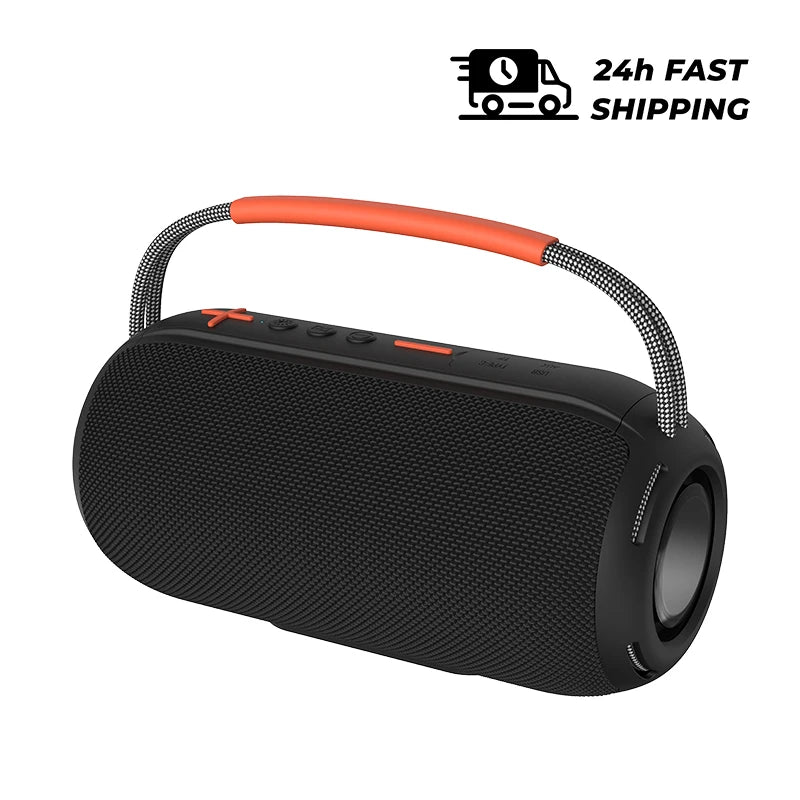 Altavoz Bluetooth Portátil 30W LED y Subwoofer Inalámbrico – IPX7 Impermeable