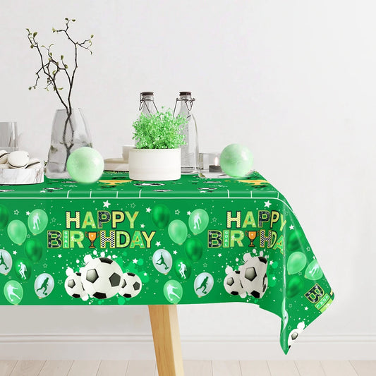 Mantel Desechable de Fútbol para Fiestas