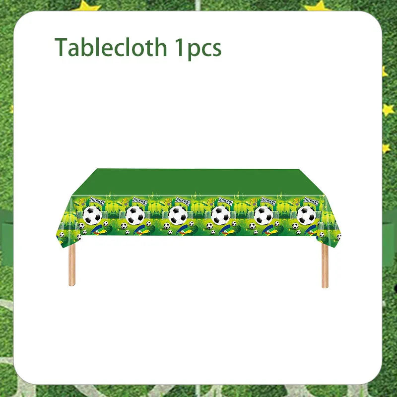 Set de Decoración de Cumpleaños de Fútbol