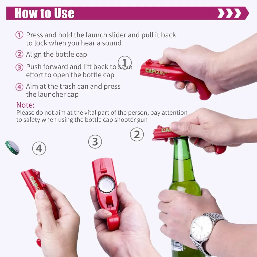 Abridor de Botellas Creativo 2 en 1