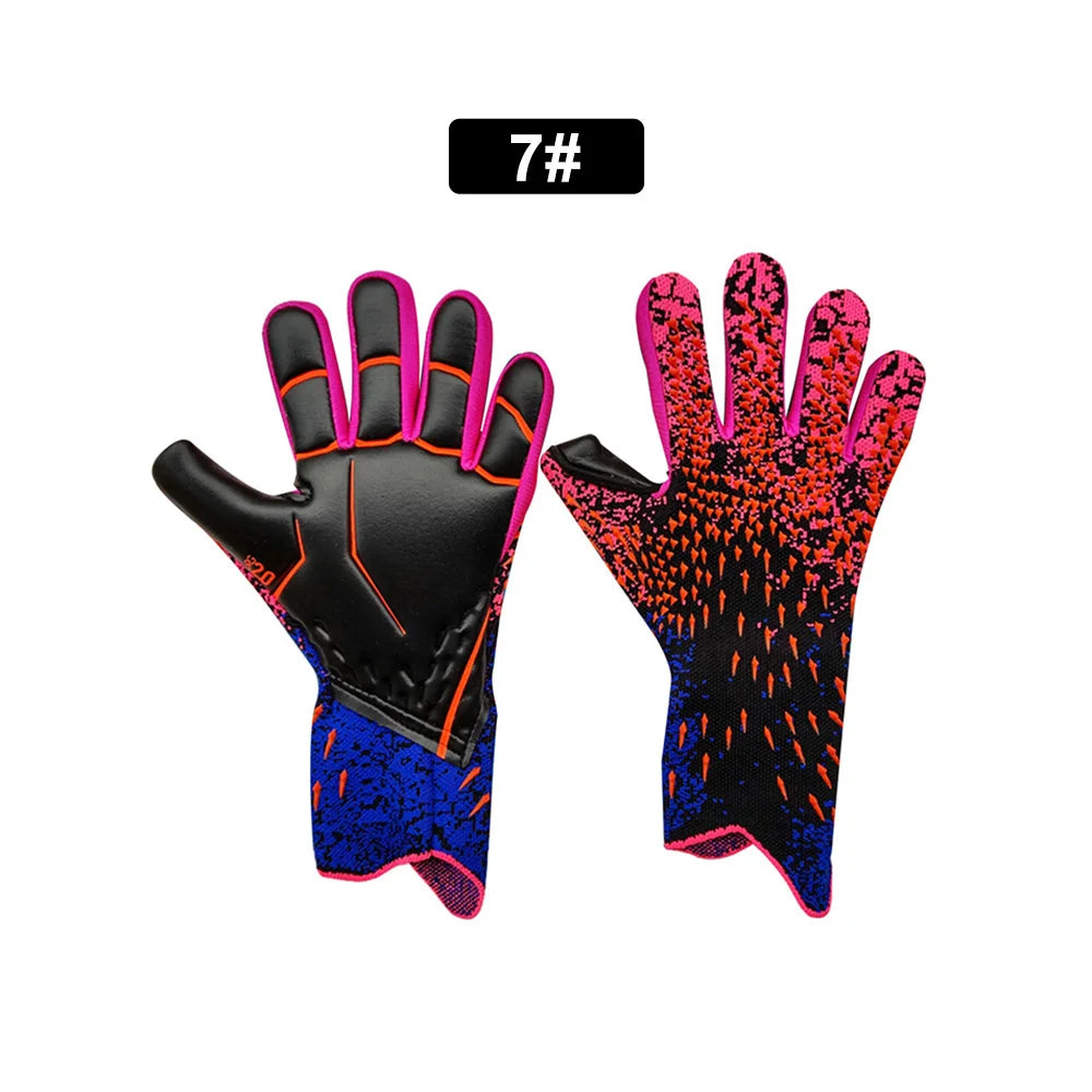 Guantes de Portero de Fútbol Profesional – Antideslizante, Protección Dedos