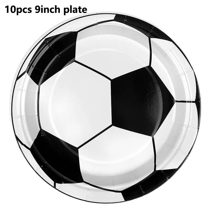 Set Futbolero para Cumpleaños – Platos, Vasos y Más
