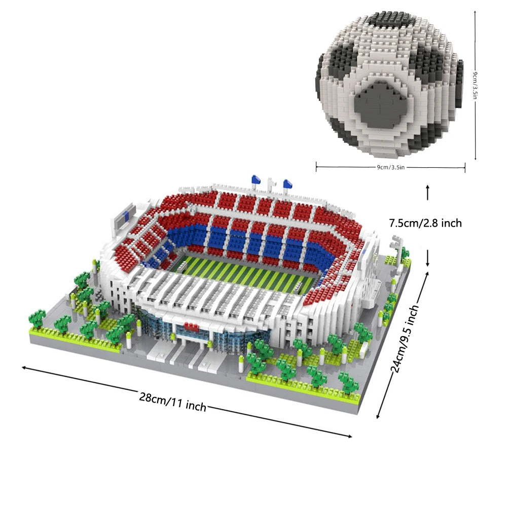Set de Construcción Balón y/o Estadio Adulto