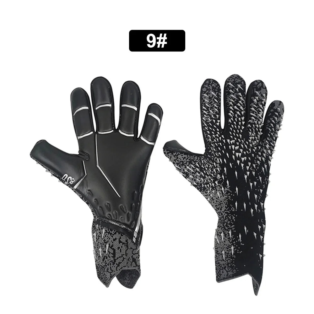 Guantes de Portero de Fútbol Profesional – Antideslizante, Protección Dedos