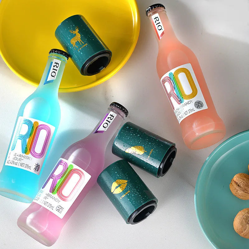 Abridor de Botellas Magnético de Acero Inoxidable
