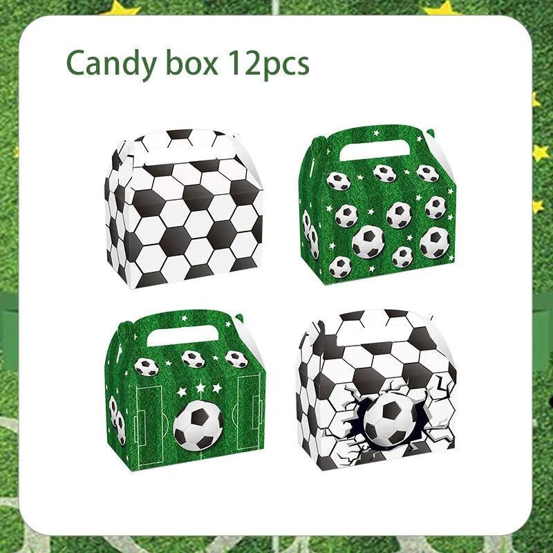 Set de Decoración de Cumpleaños de Fútbol