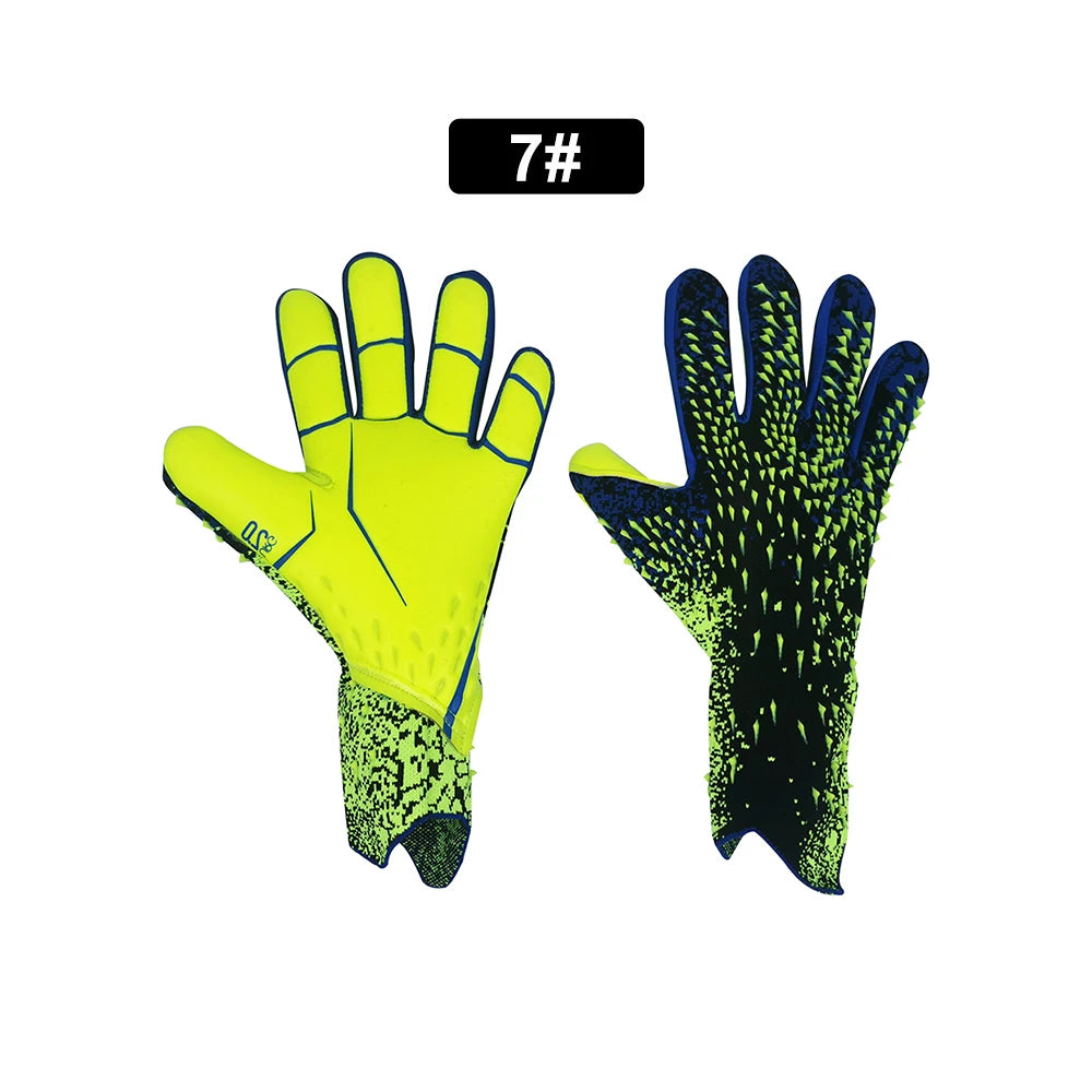 Guantes de Portero de Fútbol Profesional – Antideslizante, Protección Dedos