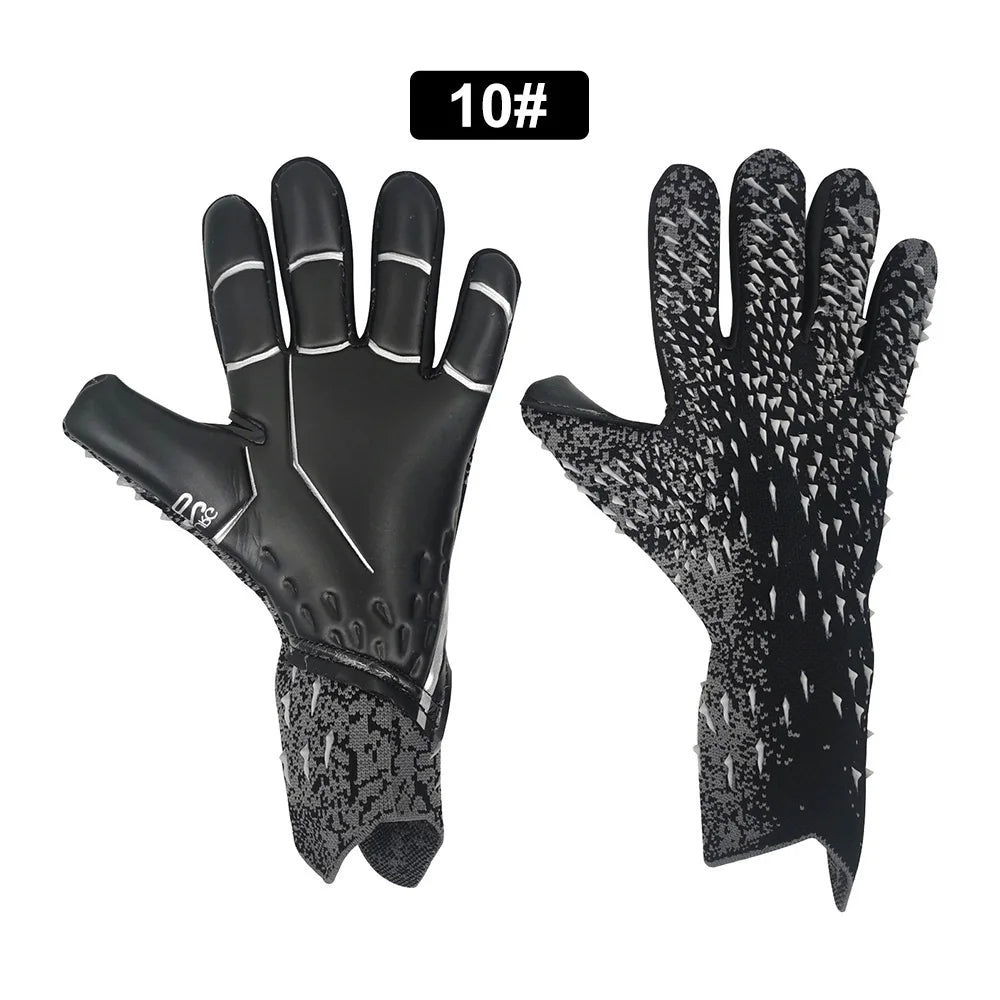 Guantes de Portero de Fútbol Profesional – Antideslizante, Protección Dedos