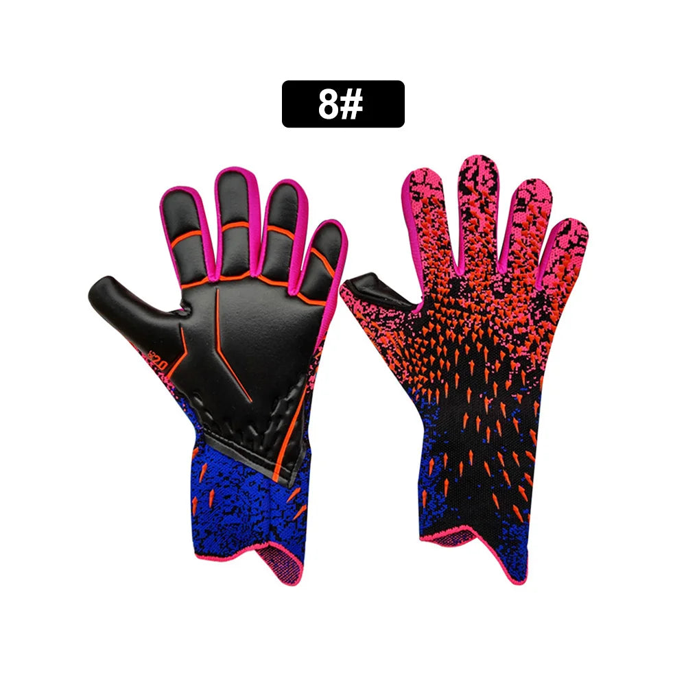 Guantes de Portero de Fútbol Profesional – Antideslizante, Protección Dedos